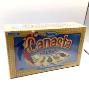 Vintage Official Deluxe Canasta Caliente Card Game with Rotating Tray Brand New