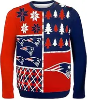 FOCO Men's NFL Busy Block Ugly Sweater