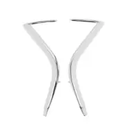 1970 1971 1972 Chevelle Rear Vinyl Top Chrome Trim Hardtop Pair (for: Chevrolet)