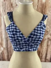 OFFLINE By Aerie Real Me Xtra Medium Support Bra Size Small Blue