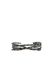 Maison Margiela Lace-Cuff Bracelet 4 Black