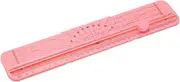 uxcell 12 Inch Paper Cutter, Portable Paper Trimmer Slicers Scrapbooking Tool for A4 Size Paper Craft Paper Photo Cardstock, Pink
