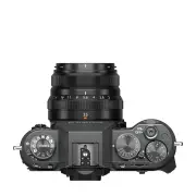 Fujifilm X-T50 - Charcoal Silver Mirrorless Camera with XC 15-45mm Lens