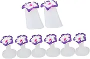 Baluue Nail Supplies Pack Toe Dividers Silicone Pedicure Toe Separators Nail Art Tools