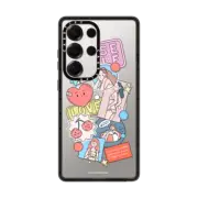 Galaxy S25 Ultra Impact Magnetic Case Sundae Kids- Summer Girls Sticker