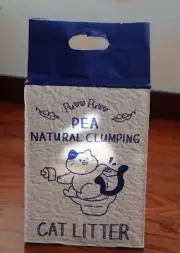 PurrPurr Tofu Cat Litter Clumping Flushable Dust-Free 100% Natural Original