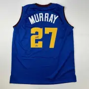 Facsimile Autographed Jamal Murray Denver Royal Blue Reprint Jersey Size Mens XL