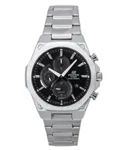 Casio EDIFICE Slim Line Chronograph Analog Solar EFS-S570D-1A 100M Mens Watch