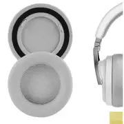 Geekria Protein Leather Ear Pads for Corsair Virtuoso RGB SE Headphones (Grey)