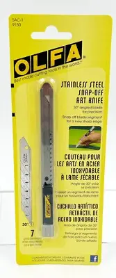 OLFA SAC-1 #9150 Stainless Steel Snap-Off Art Knife