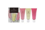 Floral and Spicy Hand Care Collection Set by Molton Brown for Unisex - 3 Pc 1.4oz Delicious Rhubare and Rose Hand Cream, 1.4oz Orange and Bergamot Hand Cream, 1.4oz Fiery Pink Pepper Hand Cream