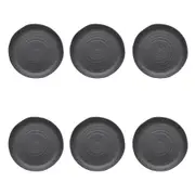 6PK Ecology Ottawa Stoneware Dinner Plate Food Serving Tableware 27.5cm Stone