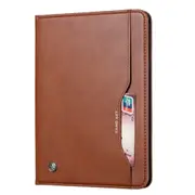 Knead Skin Texture Horizontal Flip Leather Case for Galaxy Tab S5e 10.5 T720 / T725, with Photo Frame & Holder & Card Slots & Wallet(Brown)