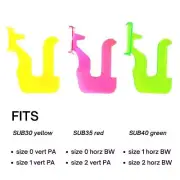 1shotSUB Holder MULTI box-fits All PhosPlate/Film size2,1&0 4xSUB40 2xS35 2xS30