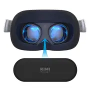 Kiwi Design For META Oculus Quest 2/3/ Vision Pro Lens Protector / Cover Black