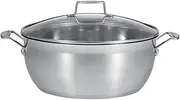 [Scanpan] SP71552800 Impact Stewpot, 28cm/6 Litre Capacity, Silver