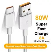 Oppo Original USB Type-C SuperVOOC Charger Adapter Cable 80W Fast Reno12 Pro A3