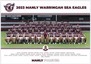 NRL manly warringah sea eagles team poster,2023 rugby, CHEAPEST