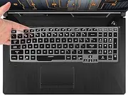 ASUS TUF Gaming Keyboard Cover for F15 FX506LH, A15 TUF506IU-ES74, TUF506IV-AS76, FA506IH-AS53, F17 A17 TUF706IU, FX706LI-ES53, RS53, FX706HC, FX706HE Laptop - Black