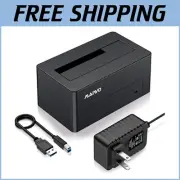 24TB USB 3.0 Hard Drive Enclosure Reader with Vertical Design and LED Indicator