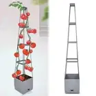 Raised Garden Bed Tomato Planter with Trellis Greenhouse 57 inch Tomato Cage