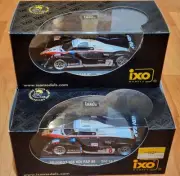 (2) IXO 1/43 Peugeot 908 Hdi-FAP #7 #8 LeMans 2007 Winner Valencia/Monza Car
