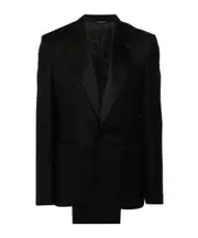 Dolce Gabbana Single-Breasted Tuxedo Suit IT50,IT48,IT46 black