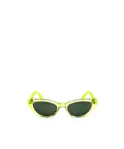 Geometric Sunglasses 46 Green