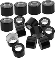 20pcs Fragrance Diffuser Caps Black Reed Diffuser Bottle Stoppers Empty Diffuser Jar Lids for Office Home and Car Use