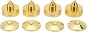 Spring Speakers Spikes Isolation Stand for HiFi Amplifier Turntable Player Subwoofer CD DVD, Zinc Alloy Shock Absorbing Non Floor Protector Pads, 4Set