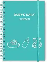 Baby's Daily Log Book - A5 Baby Care planner for Newborns, Schedule for Tracking Newborn's Daily Routine, 152 Easy to Fill Pages Track and Monitor Nursing, Sleep, Feeding, Diapers, Pumping and More