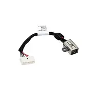 DC Power Jack Charging Port with Wire Harness for DELL Precision 15 5510 5520 5530 5540 3510 3800 9530 Dell XPS 15 9560 9530 9570 9550 AAM00 64TM0 064TM0 DC30100X300 DC30100X200