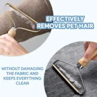 Lint Roller - Removes Pet Hair, Crumbs & Lint - Portable & Battery-Free - 2 Pack