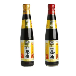 黑龍 春蘭級 黑豆蔭油清 (400ml)/黑豆蔭油膏 (400ml) 120天日曝月露釀造 純釀造醬油 現貨 蝦皮直送