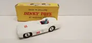 DINKY TOYS #237 Mercedes Benz Racing Car Chrome Wheels Mint In Box