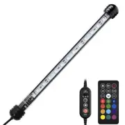 LED Aquarium Light, 11 Inches Fish Tank Light, Waterproof Light with Multicol...