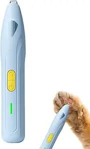 Cat Hair Trimmer | Rechargeable Grooming Tool for Kitten | Pet Hair Trimmer Grooming Shaver with LED Light, for Cat's Eyes Face Ears Feet Paw
