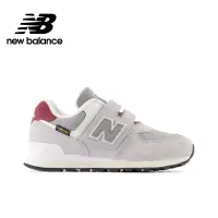 在飛比找博客來優惠-New Balance 574系列 中大童 休閒鞋 -灰-P