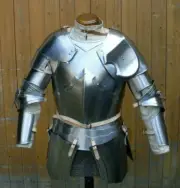 Medieval Half Armour Suit Warrior Breastplate, Knight Pauldrons & Bracers Armor