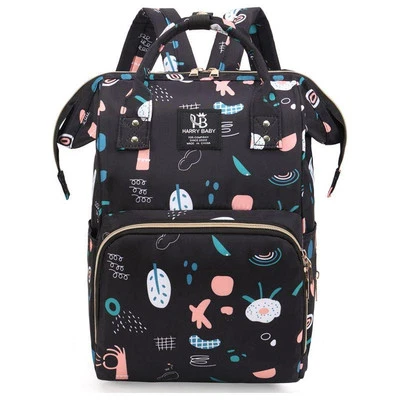 Large Capacity Multi-Functional Baby Diaper Backpack - Stylish and Travel-Friend