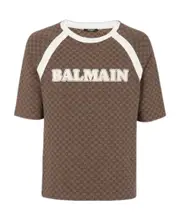 Retro mini monogram T-shirt XXS Brown