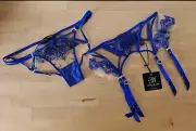 HONEY BIRDETTE Gabrielle Suspender XS Blue