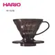 ~✬啡苑雅號✬~日本Hario V60 01樹脂錐型濾杯1-2杯 VD-01TB 螺旋濾杯【黑色】 手沖濾杯 咖啡壺 咖啡濾器