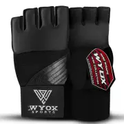 WYOX Gel Boxing Inner Gloves with 180" Hand Wraps for Men & Women Kickboxing MMA