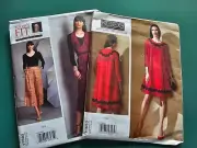 Lot of 2 Vogue Patterns Dress and Pants - Uncut