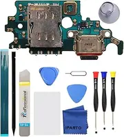 iParto Charging Port Replacement for Samsung Galaxy S21 5G G991U(Not for 4G G990) Charging Port Replacement Kit for Galaxy S21 5G SM-G991U SM-G991B SM-G991U1 SM-G9910 USB Dock Connector Replacement