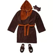 Star Wars Ewok Spa Robe Gift Set Robe + Sleep Mask + Slippers SIZE L/XL FETT
