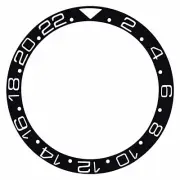 Ceramic GMT Watch Part Insert Sapphire Model Black Fits Rolex 16800, 16700