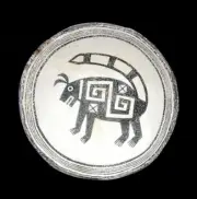 Anasazi/Mimbres Replication Bowl of a Fantastic Creature