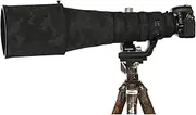 CHASING BIRDS Camouflage Waterproof Lens Coat for Nikon AF-S 600mm F4 E FL ED VR Rainproof Lens Protective Cover (Shadow Black)